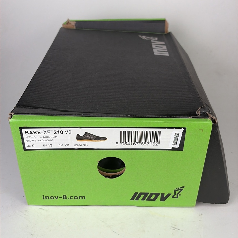 Inov xf 210 v3 black size 10 - Picture 7 of 9